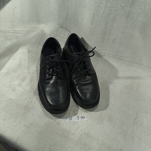 Rockport Men's Size 9.5 Black Hydro shield Water Proof Lace Up Leather Oxfords